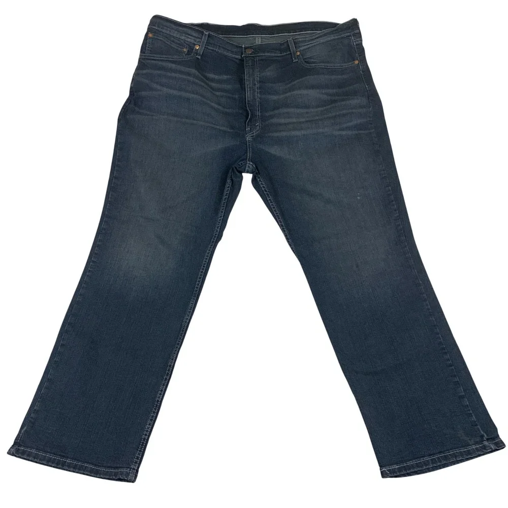 Levis 559 Relaxed Straight Jeans Mens 46x32 Blue WaterLess Denim 01559-0067